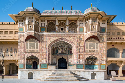 Amer Fort in Jaipur, Rajasthan, India. UNESCO world heritage.