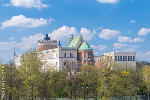 View of Hill with Lublin Royal Castle in Lublin, Poland.