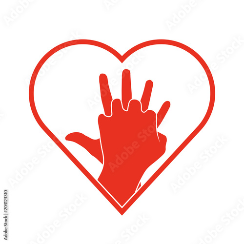 Cpr vector icon. Clipart image isolated on white background