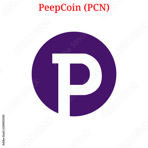 Vector PeepCoin (PCN) logo
