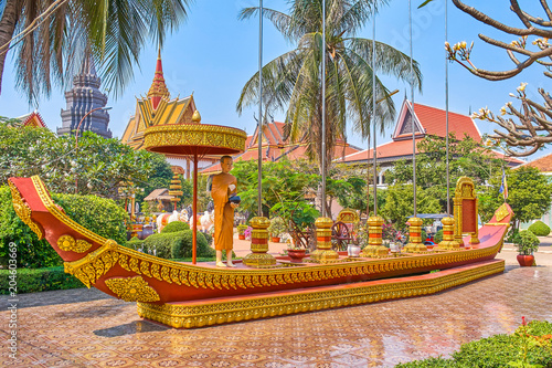 Wat Preah Prom Rath beautiful temple in Siem Reap, Cambodia