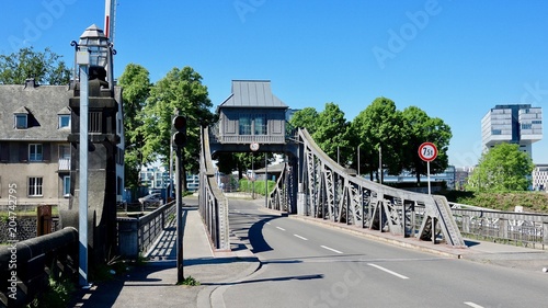 Alte Drehbrücke am Deutzer Hafen