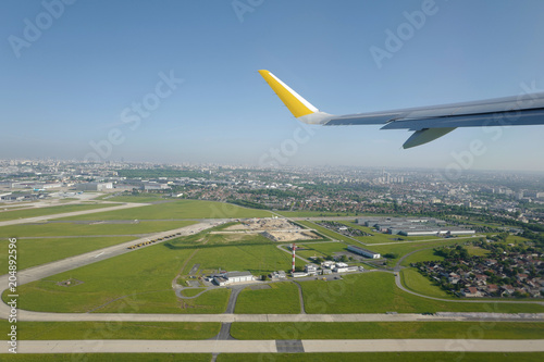 orly décollage vue du hublot