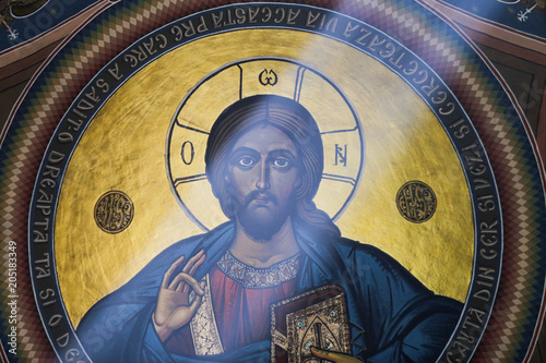 Painting of Jesus Pantocratoros