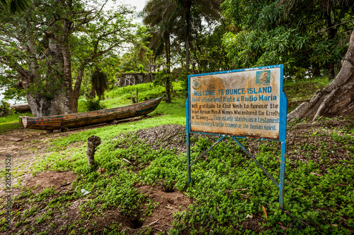 Bunce Island, Sierra Leone, West Africa - British slave trading