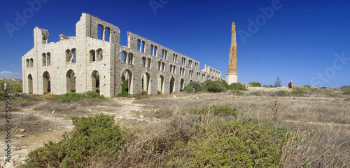 The Penna Factory in Sampieri Sicily. Italy