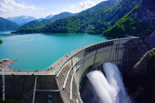 kurobe dam, Kurobe alpine, Japan