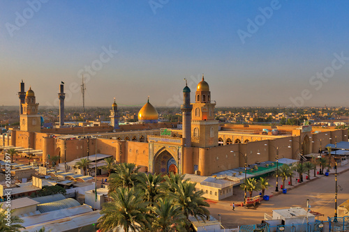 Aerial View of the Great Masjid of Kufa