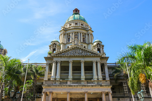 Front of Durban City Hall, KwaZulu-Natal province, South Africa