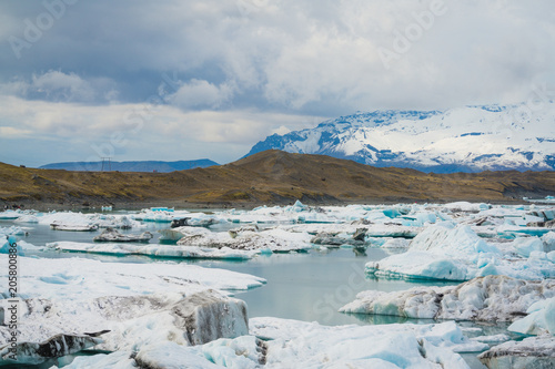 Jokulsarlon Glacier Lagoon Lake, Iceland