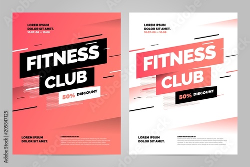 Vector layout design template for sport event.