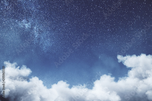 Creative cloud sky texture