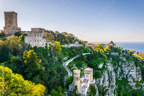 Castello di Venere in Erice, Sicily, Italy