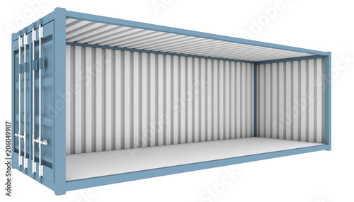 Shipping Container Cutaway