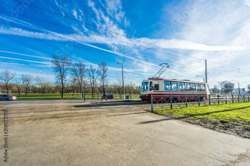 tram is mass transportation in many country