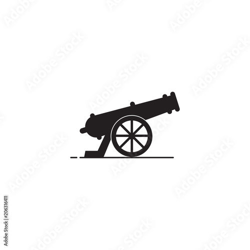 Cannon vector icon