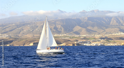 Segeln vor Teneriffa