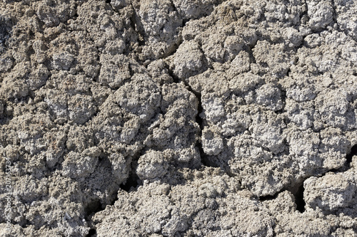 background, texture - lifeless cracked dry saline desert soil