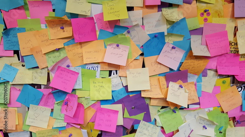 Post Its Bunt Chaos 1