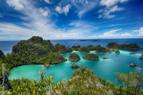 Wyspy Pianemo na archipelagu Raja Ampat (Indonezja)
