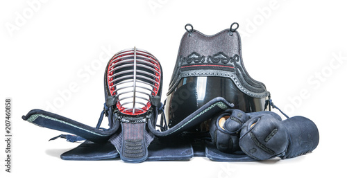 protective equipment 'bogu' for Japanese fencing Kendo training