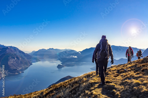 Trekking sul Lago di Como