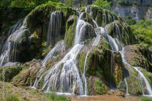 La cascade de tuf à Baume Les Messieurs 39