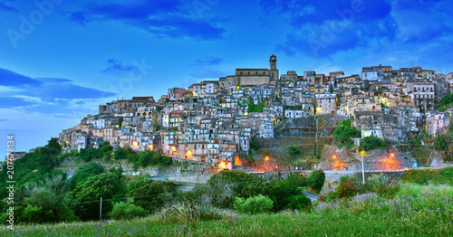 The village of Badolato, Calabria, Italy