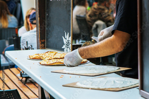 Flammkuchen Strassenverkauf 