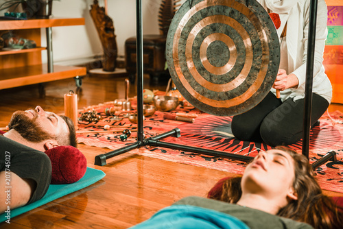 Gong in sound therapy