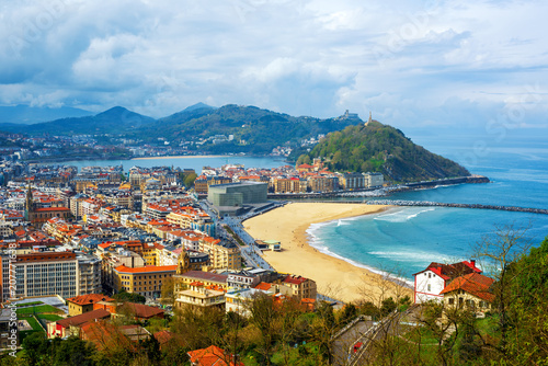 San Sebastian - Donostia city, Basque country, Spain