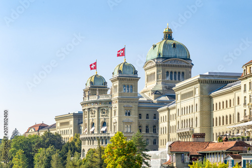 Bundeshaus in Bern, Schweiz