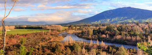 Picturesque landscape, Turangi, New Zealand