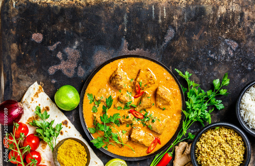 Tradycyjne curry i składniki