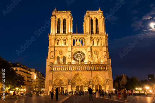 Seine Notre-Dame in Paris