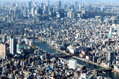 東京スカイツリーからの眺め