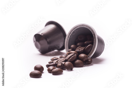 Capsule coffee beans