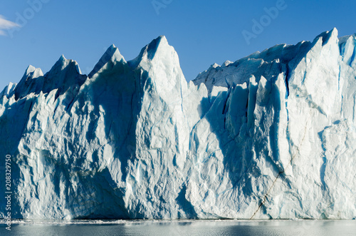 glacier ice texture background