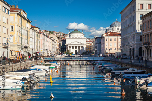 Canal Grande, Trieste, Friuli Venezia Giulia, Italia