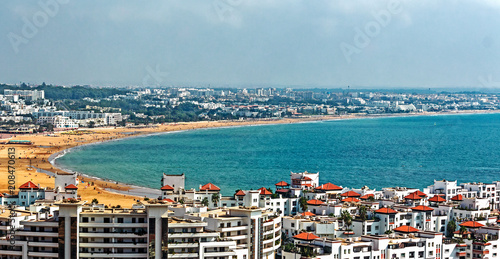 Panorama - Aussicht auf Agadir, Marokko