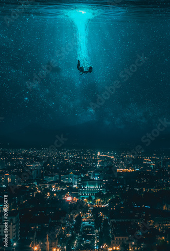 Diving into the city