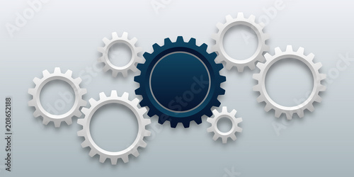 Gears and cogs background #Vector Graphics