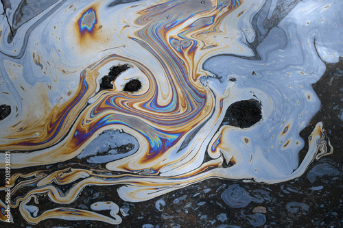 tar water abstract colors