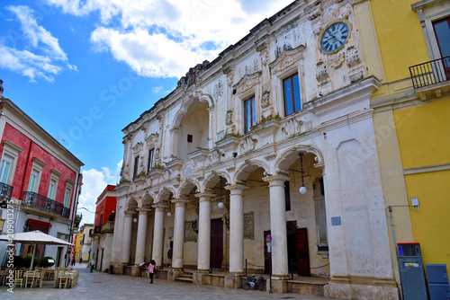 ancient city palace antonio salandra square nardò italy