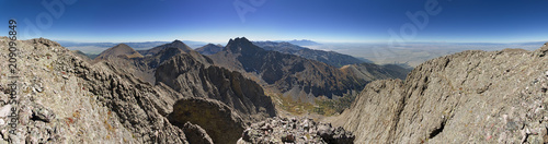 Panorama From Kit Carson Peak