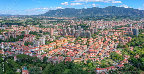 Panorama Terni, Umbria, Italy. Drone photo