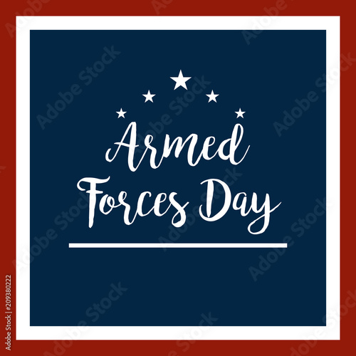 Armed forces day.