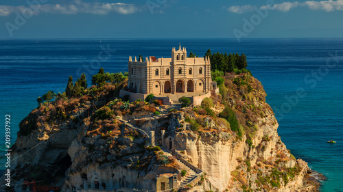 Tropea, Province Vibo Valentia, Calabria, Italy. Santa Maria dell'Isola