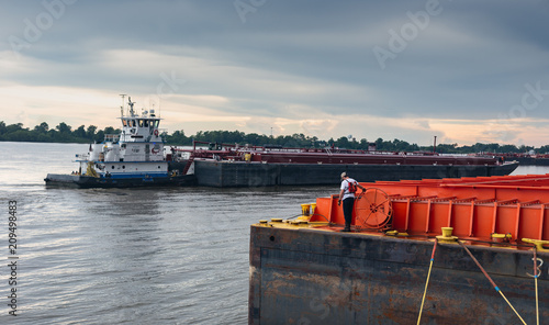 Tow Boat and barge industry