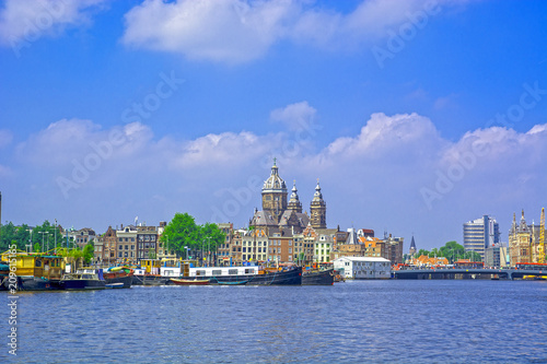 Amsterdam cityscape